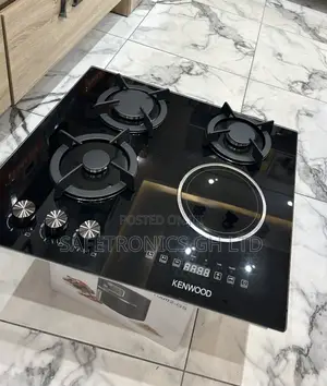 Premium Black Kenwood 60cm Built-in 3 Gas + 1 Electric Burner Hob