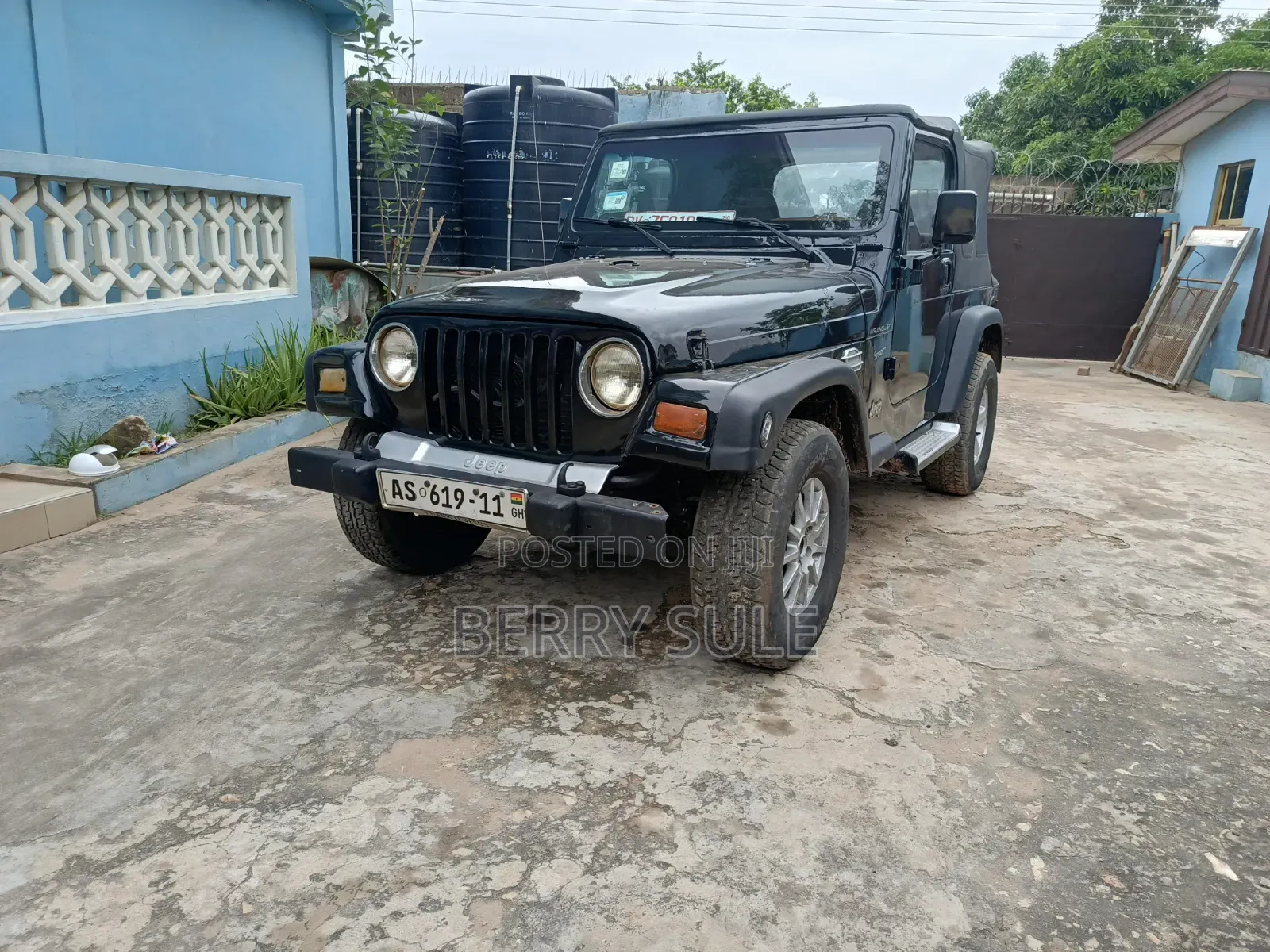 Jeep Wrangler 2002 Black