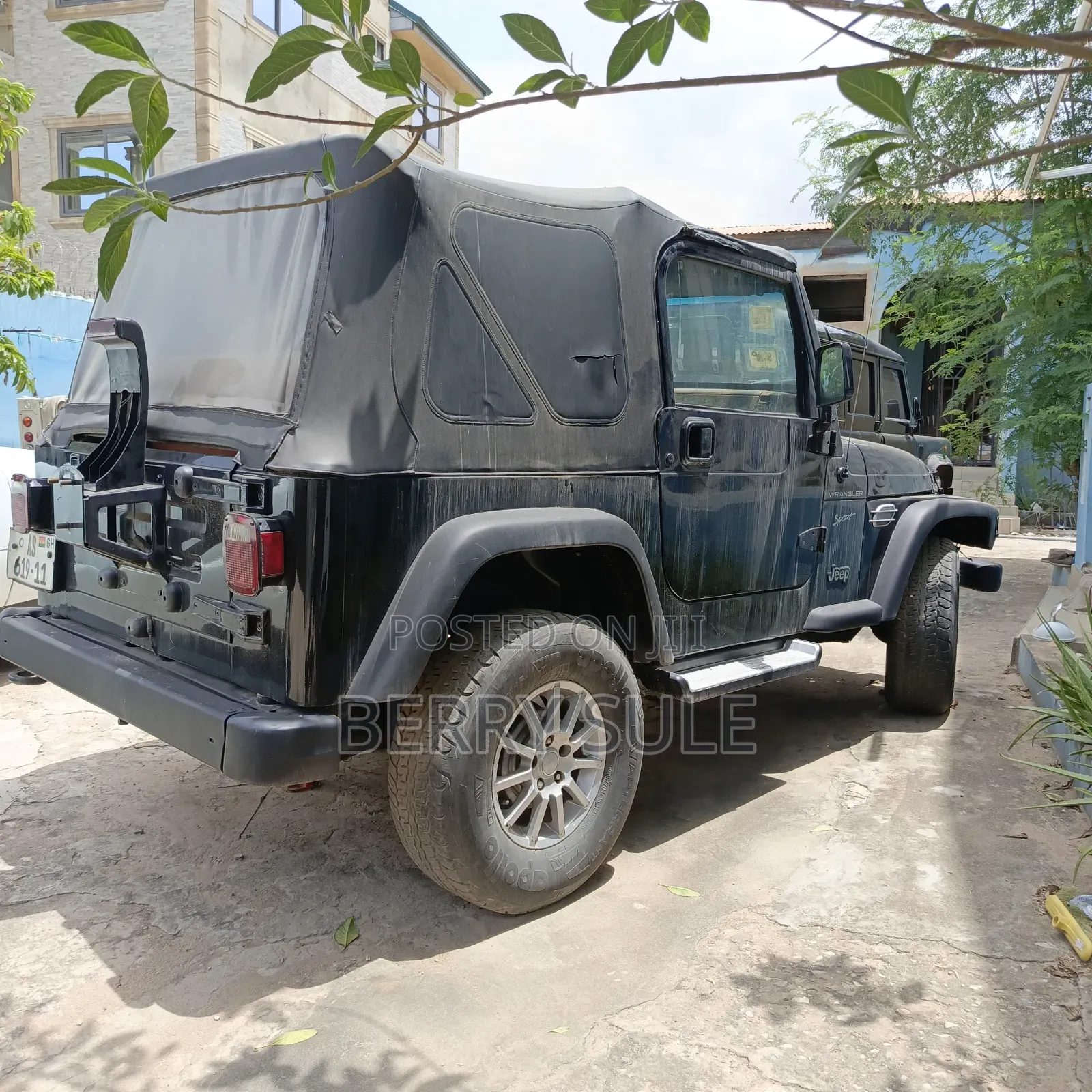 Jeep Wrangler 2002 Black