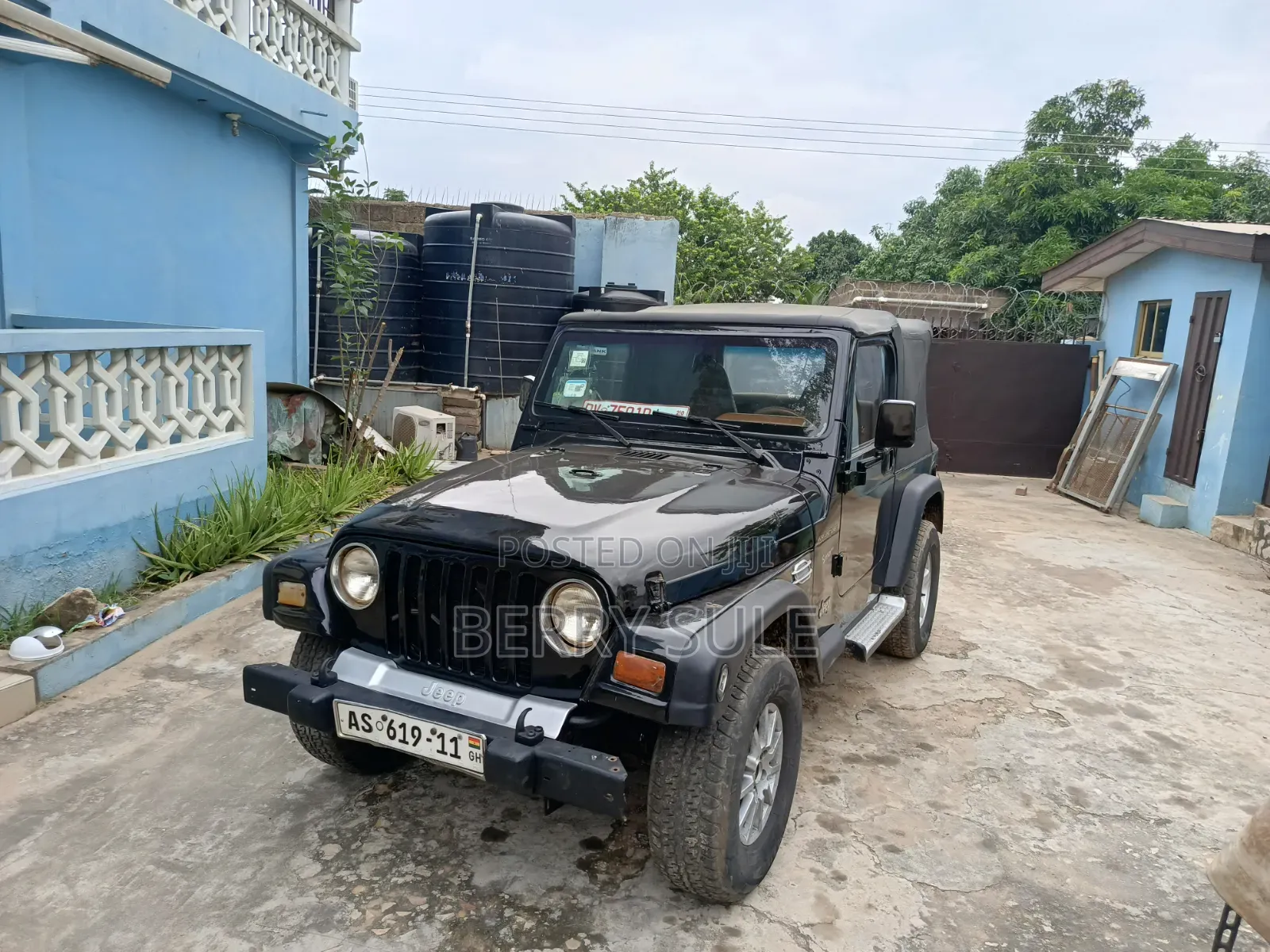 Jeep Wrangler 2002 Black