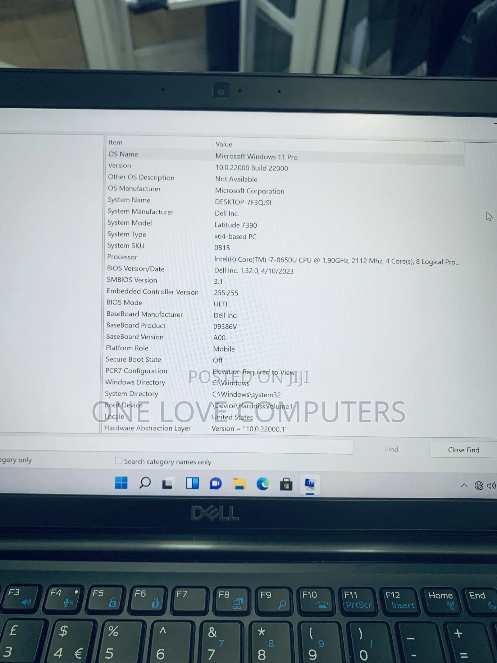 Laptop Dell Latitude 7390 8GB Intel Core i7 SSD 256GB
