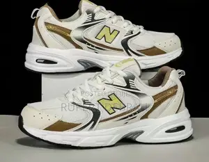 New Balance 530 Unisex Sneakers - White/Brown - Brand New