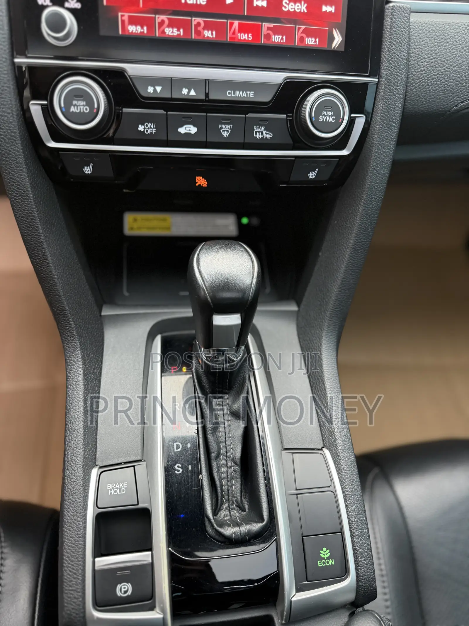 Honda Civic Touring Sedan 2020 Black