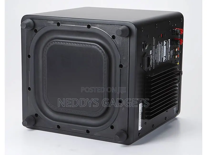 Polk Audio - DSW Micropro 8" 2400w Powered Subwoofer - Black