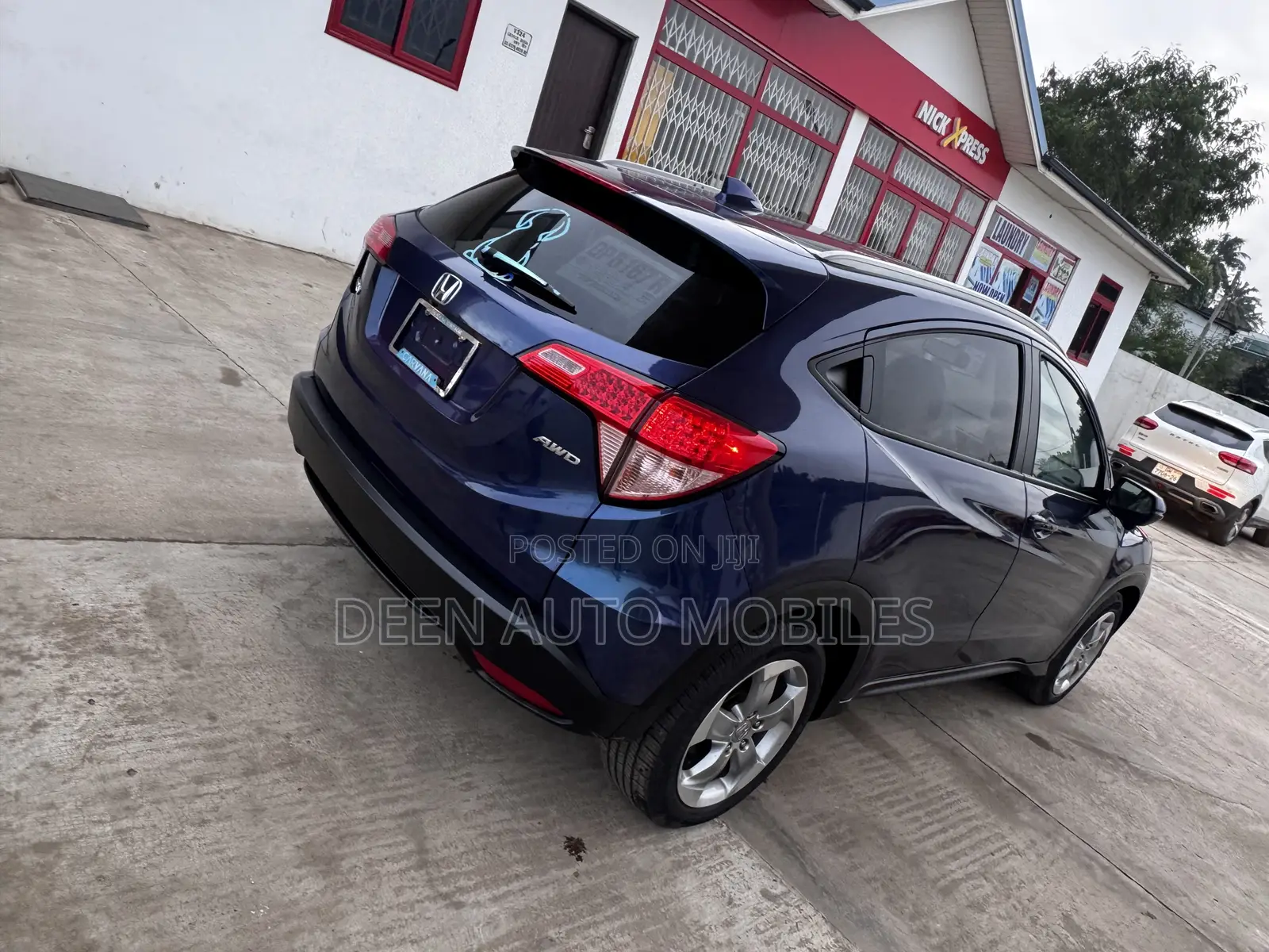 Honda HR-V EX-L w/Navigation AWD 2017 Blue