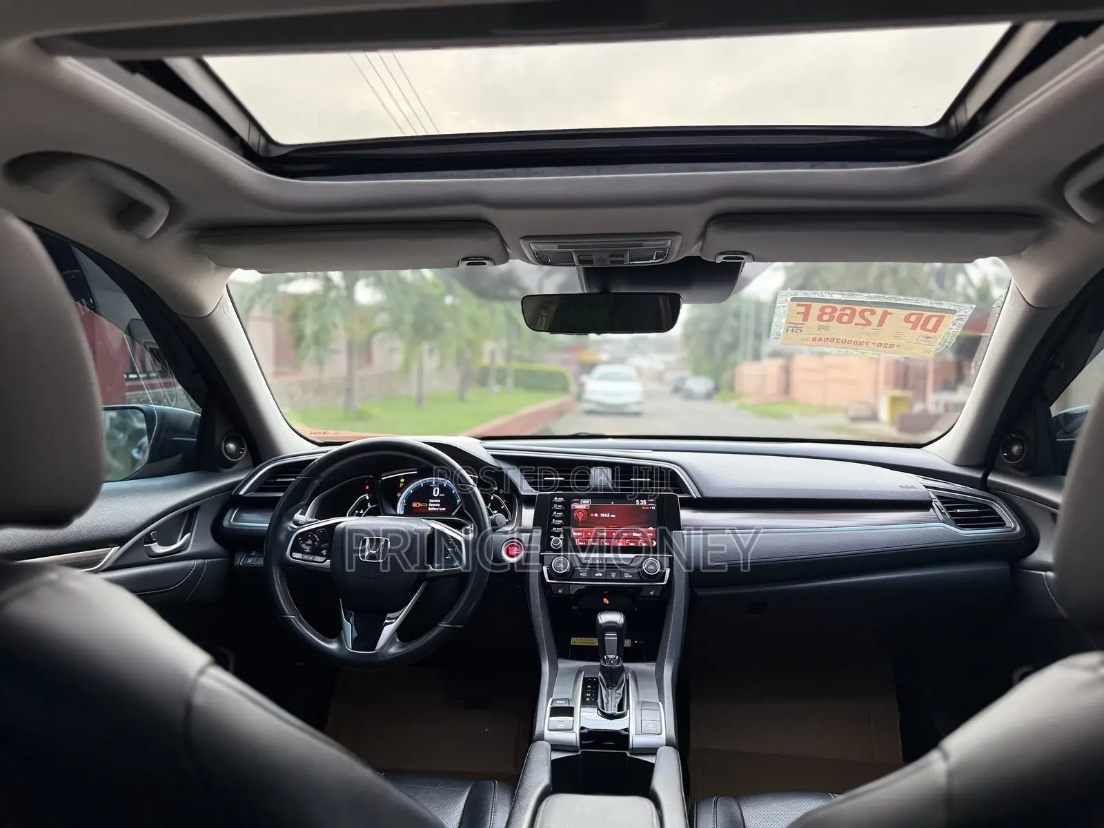 Honda Civic Touring Sedan 2020 Black