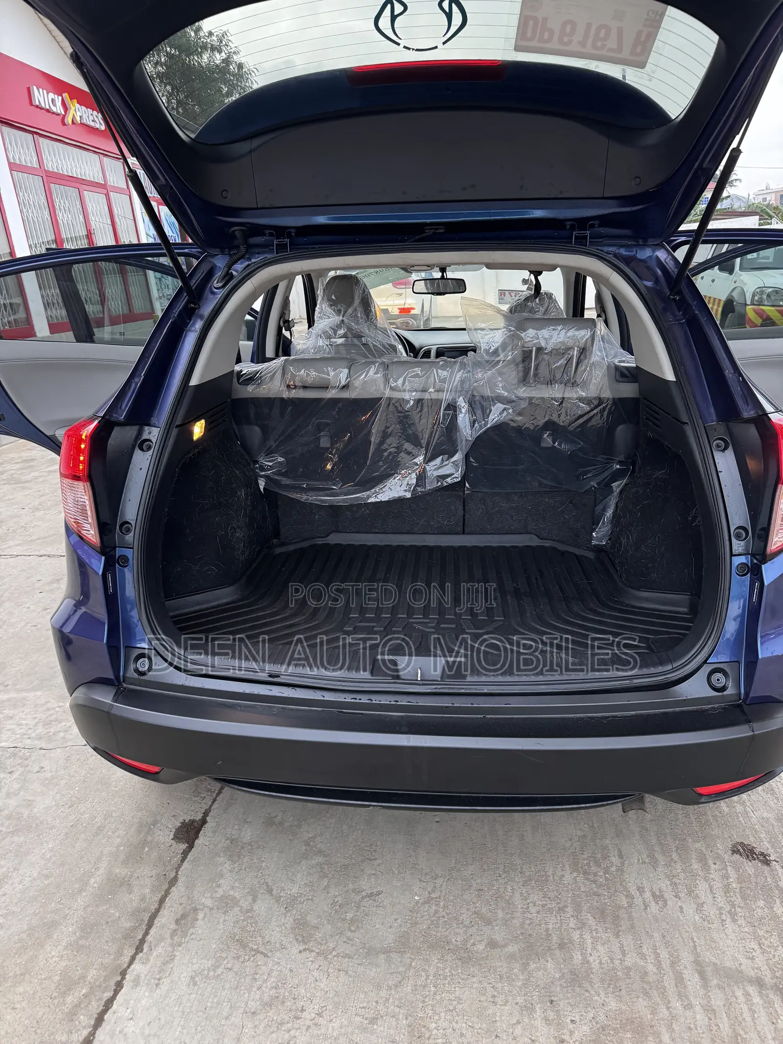 Honda HR-V EX-L w/Navigation AWD 2017 Blue
