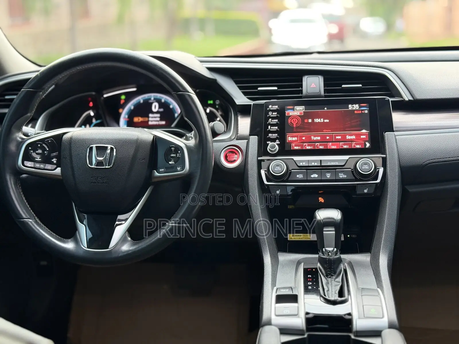 Honda Civic Touring Sedan 2020 Black