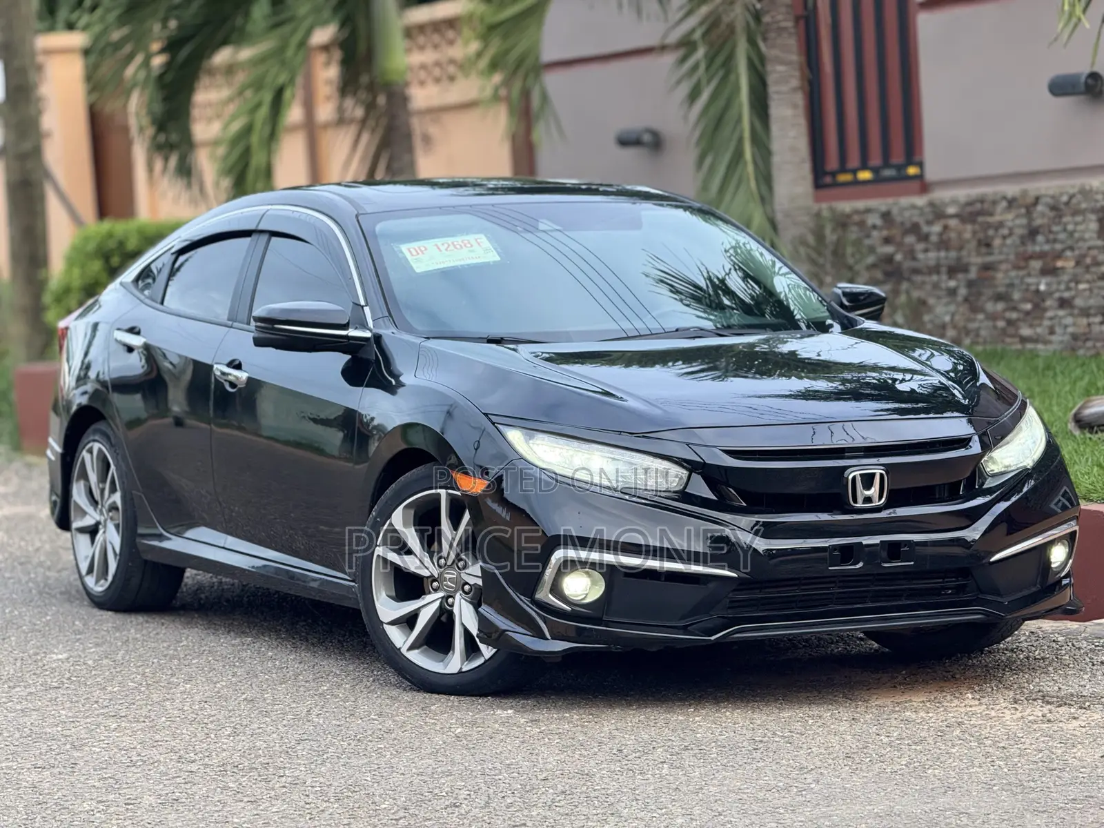 Honda Civic Touring Sedan 2020 Black