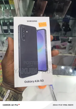 New Samsung Galaxy A36 256 GB Black