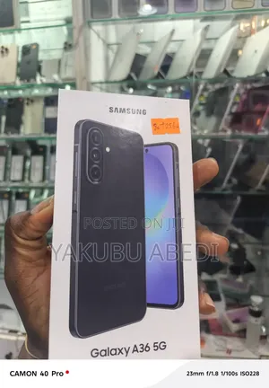 New Samsung Galaxy A36 256 GB Black