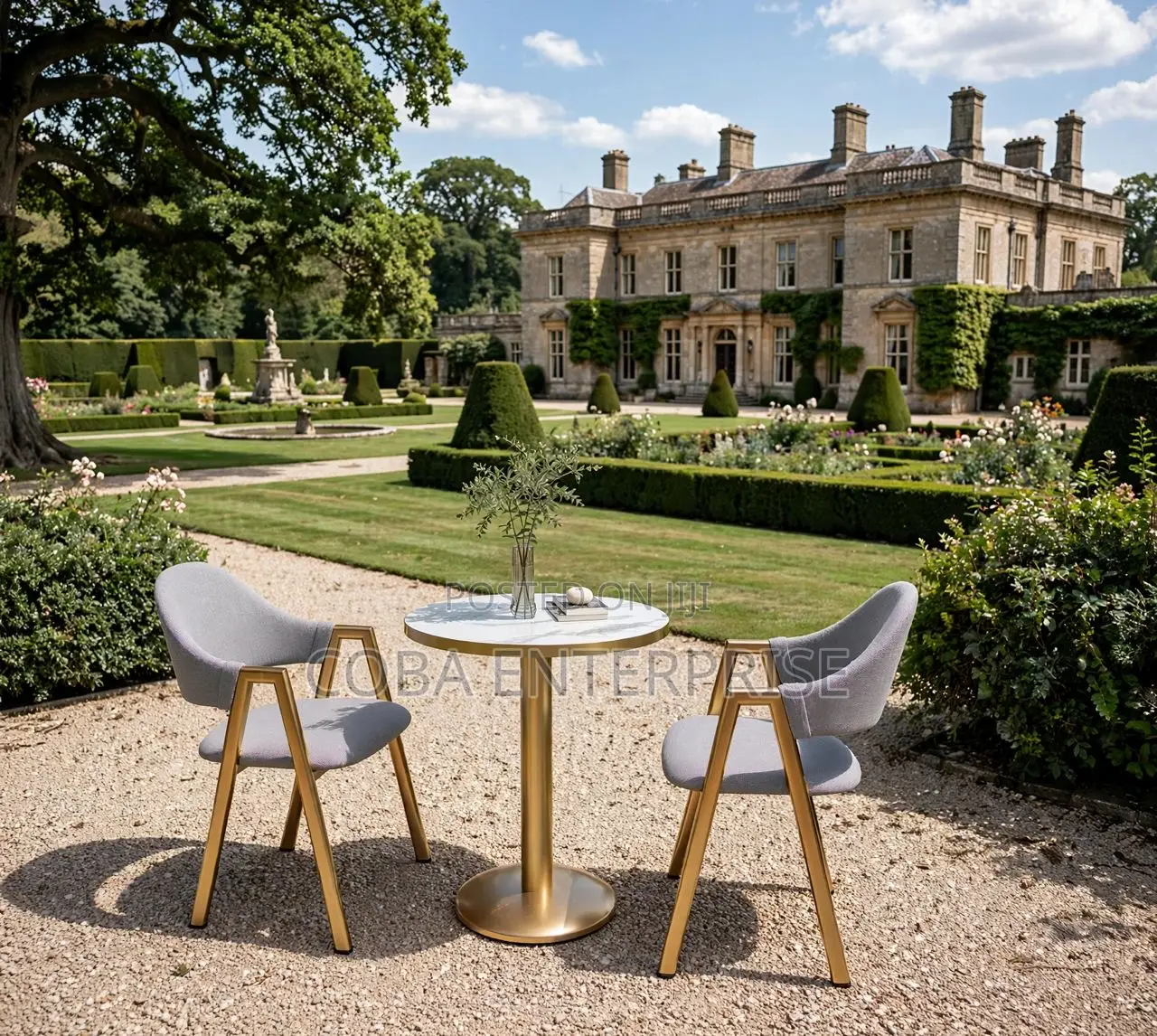 Modernized Dinning Table Set With Chairs
