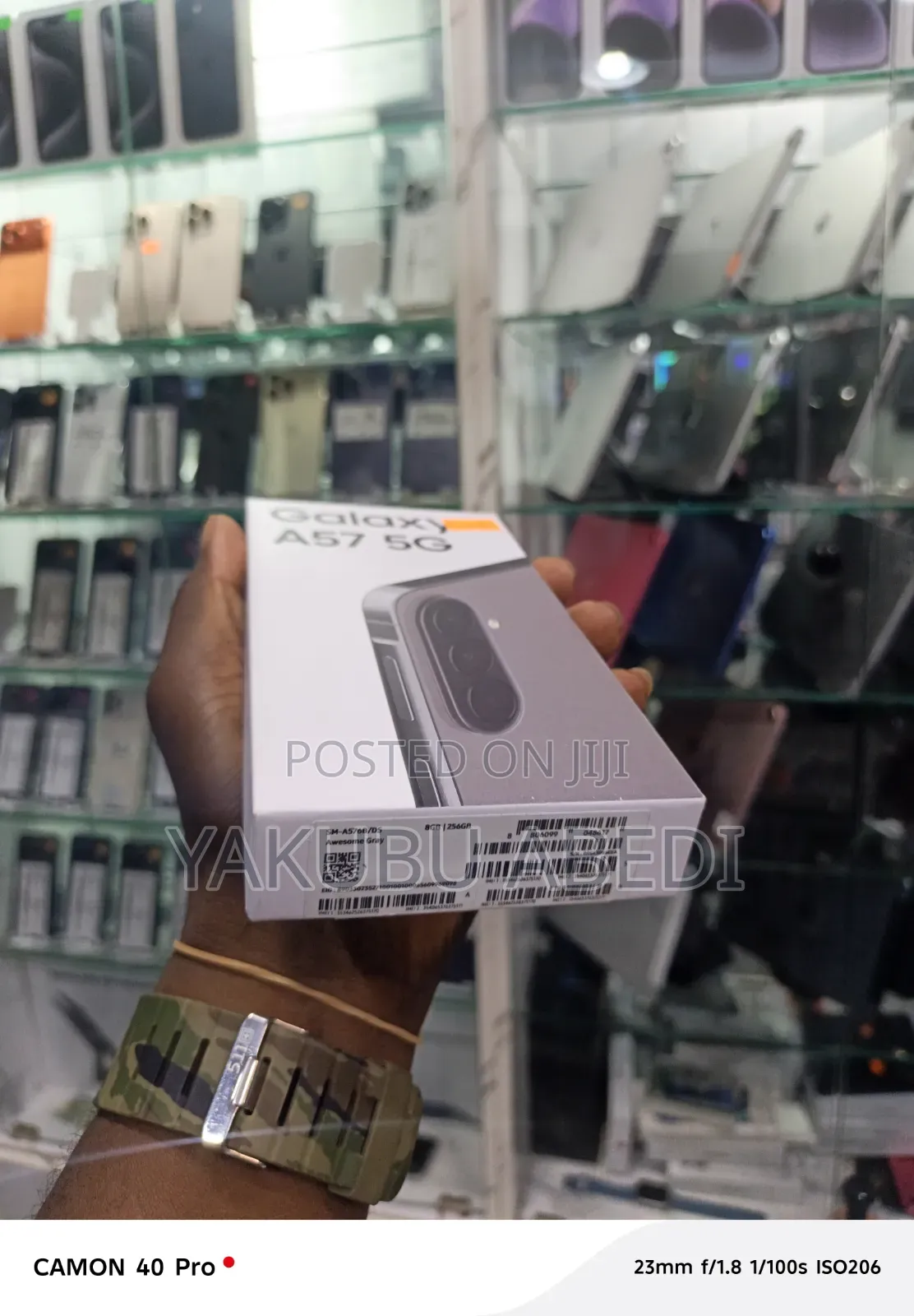 New Samsung Galaxy A57 256 GB Gray