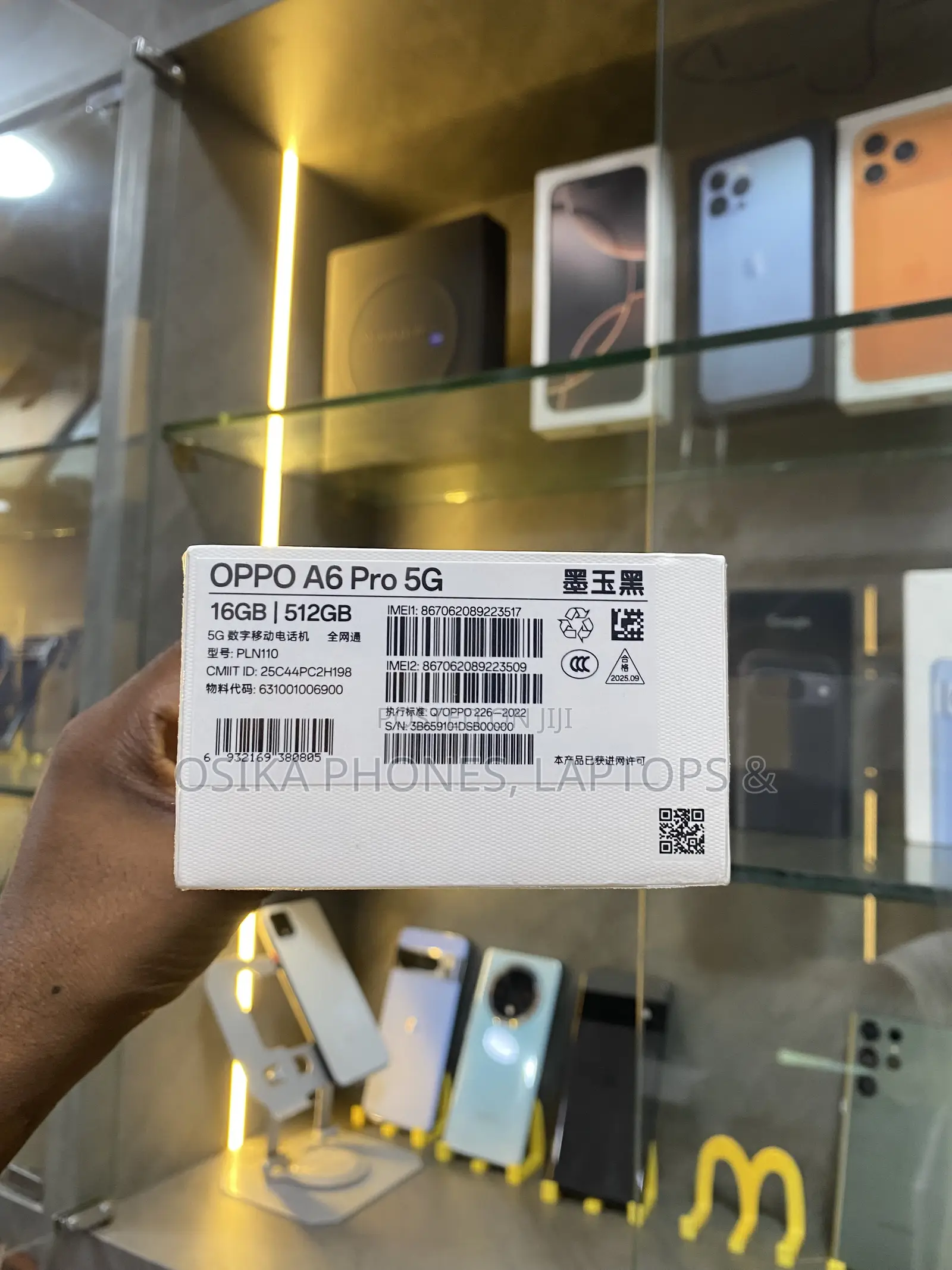 New Oppo A6 Pro 5G 512 GB Gray