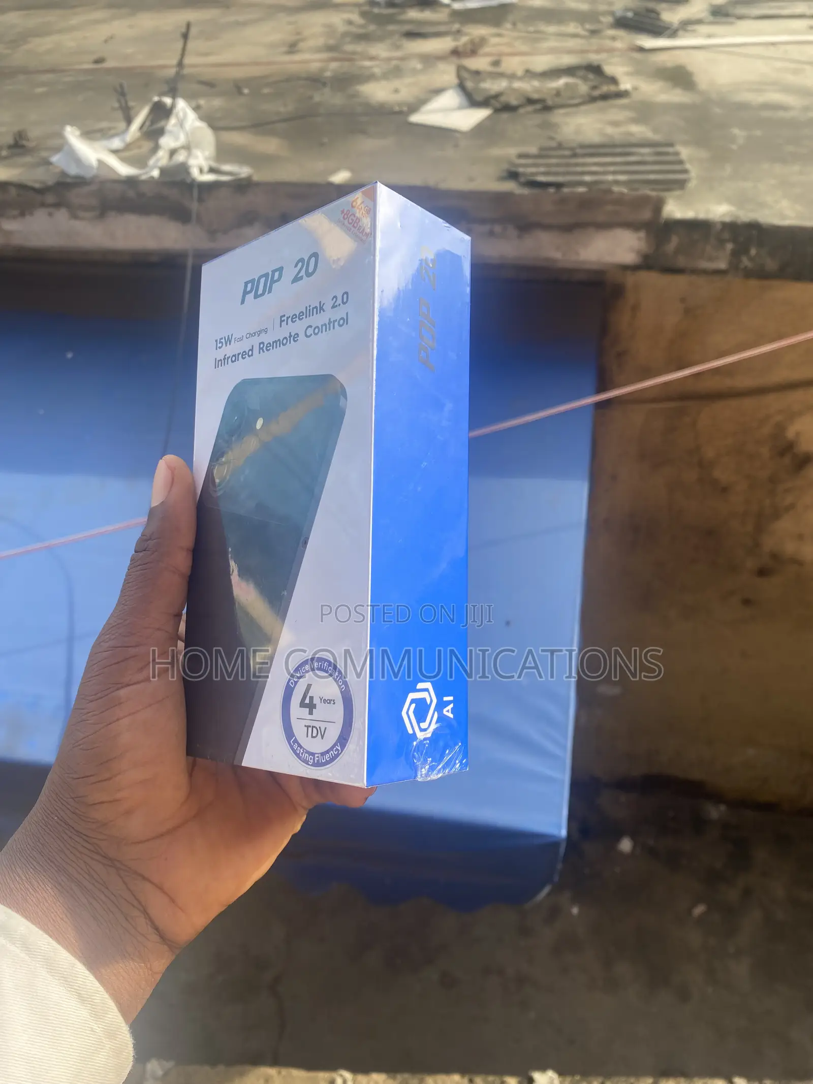 New Tecno Pop 20 64 GB Blue