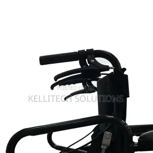 Foldable Reclining Adjustable Wheelchair With Commode