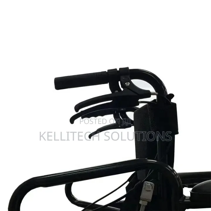 Foldable Reclining Adjustable Wheelchair With Commode