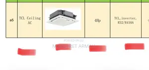 4hp Ceiling Cassette Tcl Inverter Aircondition