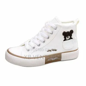 Higth Top Classic Canvas Boots Lace-Up Women's