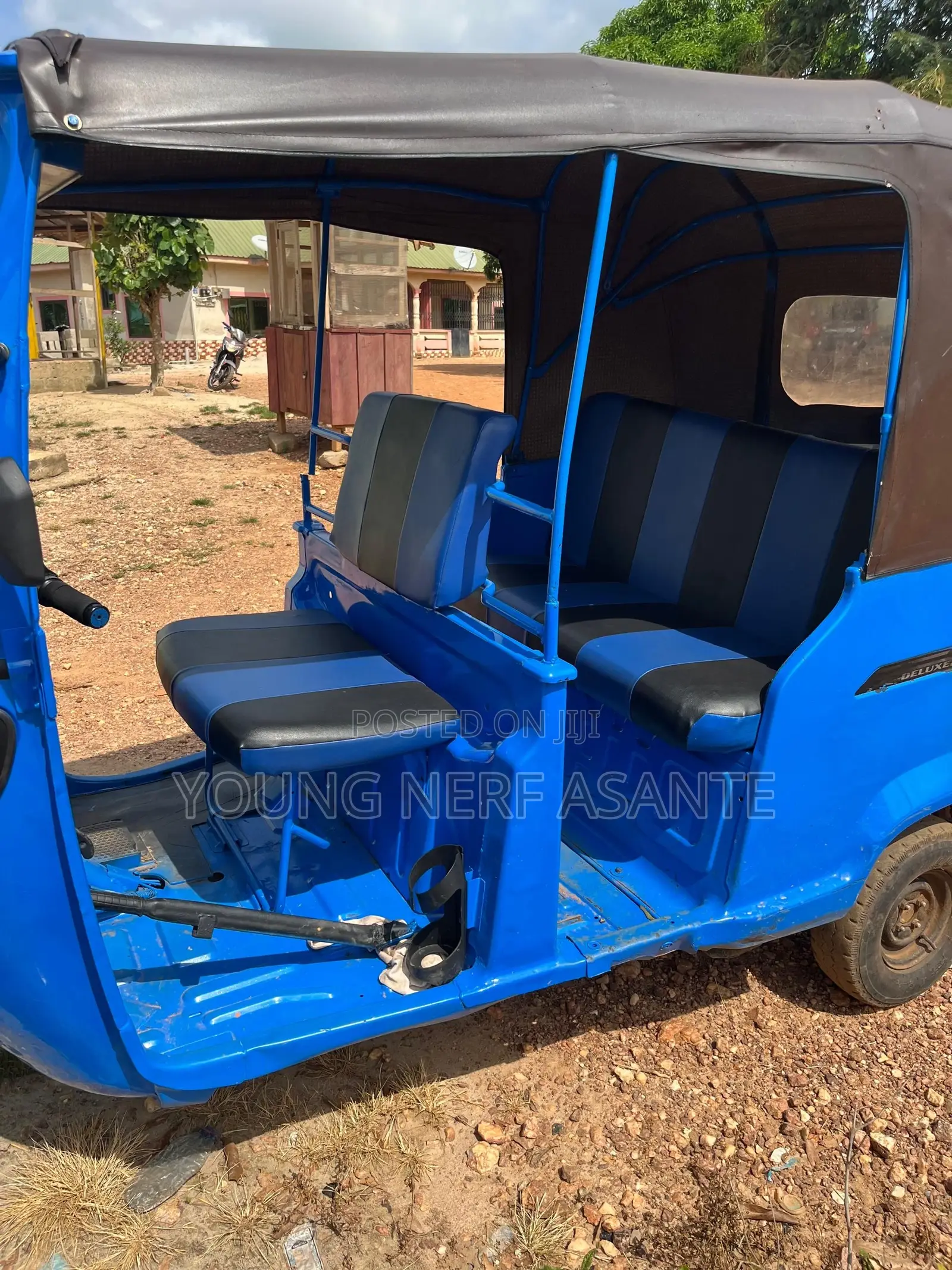 TVS King Deluxe Plus iTouch Start 2024 Blue