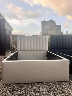 Modern Double Bed Frame From Afrobae Factory