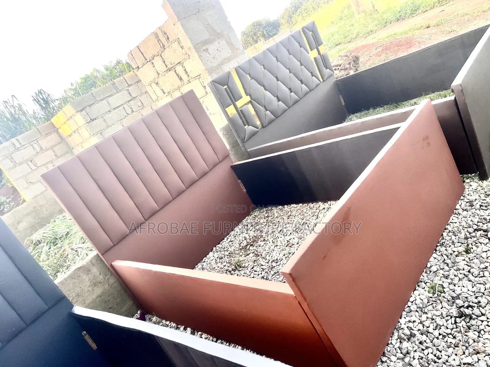Double Bed Frame From Afrobae Factory