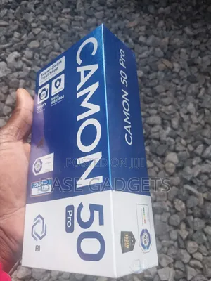 New Tecno Camon 50 Pro 256 GB Black