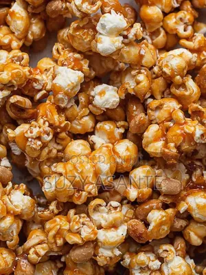 Homemade Caramel Popcorn - Crunchy Sweet Treat