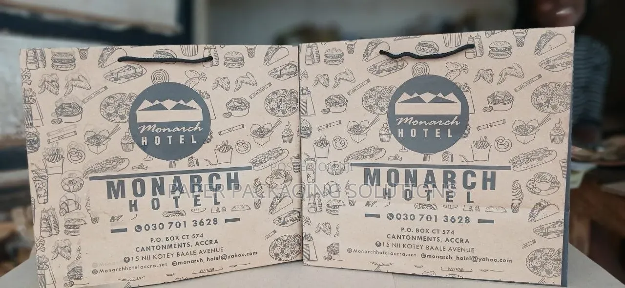 Kraft Paper Bags Food Packaging