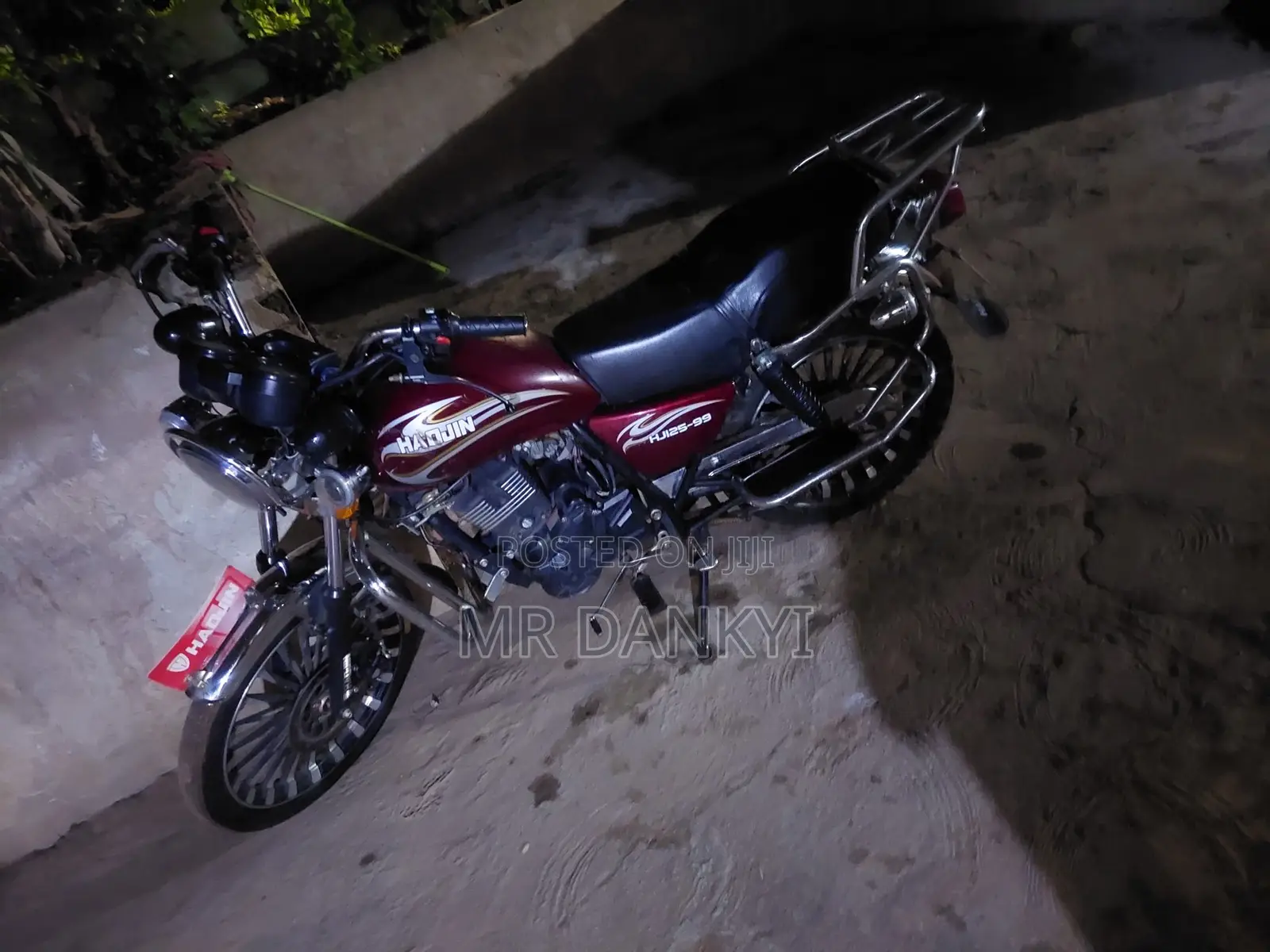 New Haojin HJ125-99 2025 Red