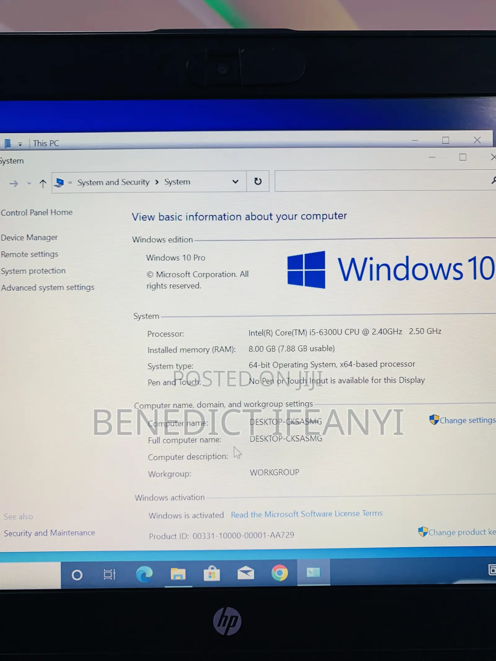 Laptop HP ProBook 640 G2 8GB Intel Core i5 HDD 320GB