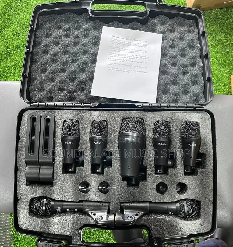 Shure Pgadrumkit7 7-Piece Professional Drum Microphone