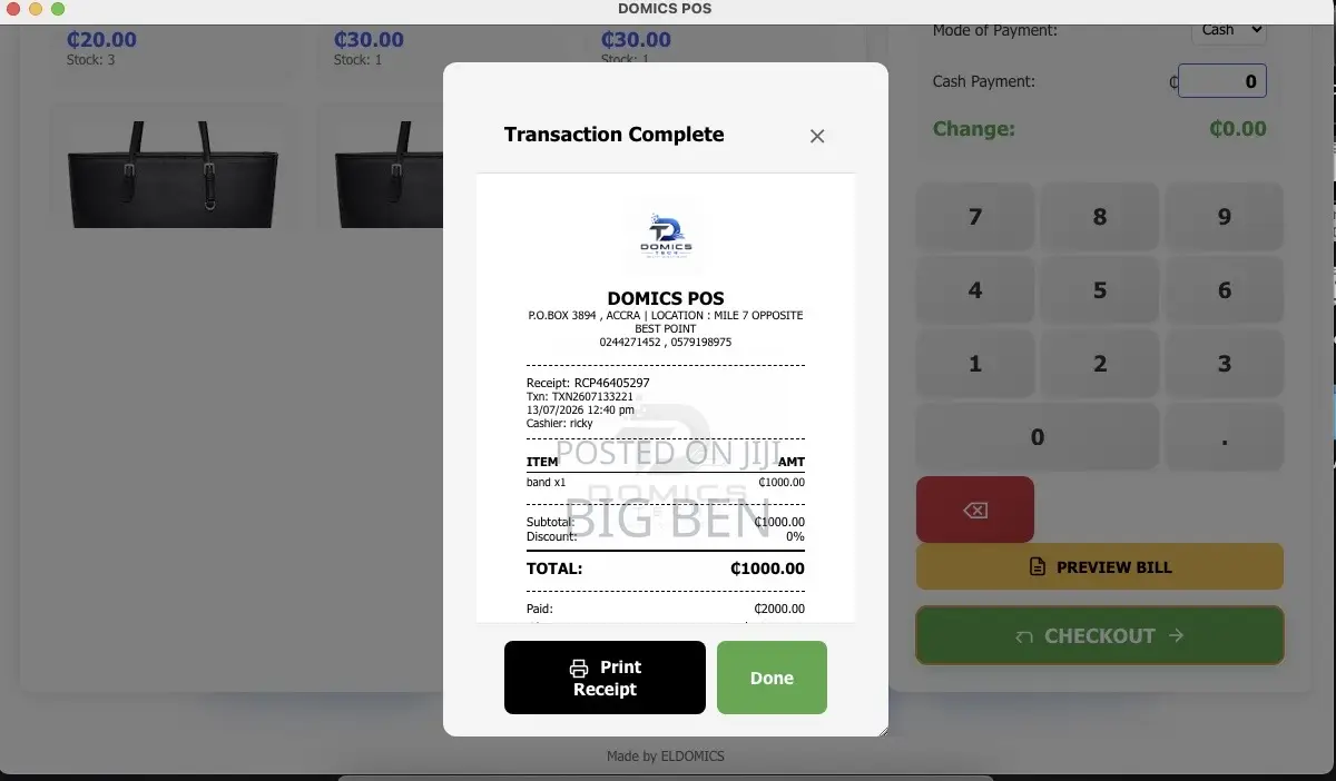 Point Of Sale Software