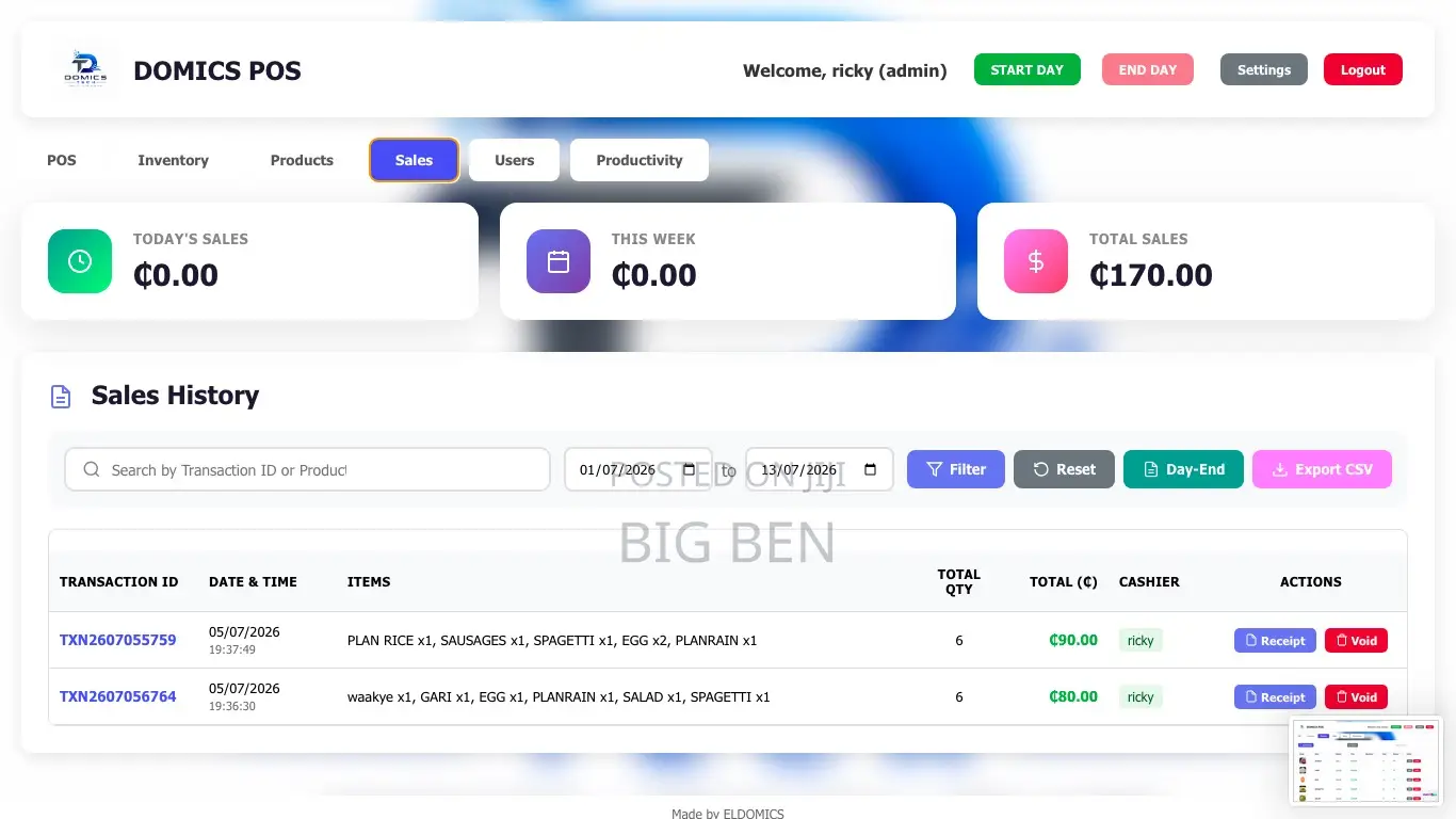 Point Of Sale Software
