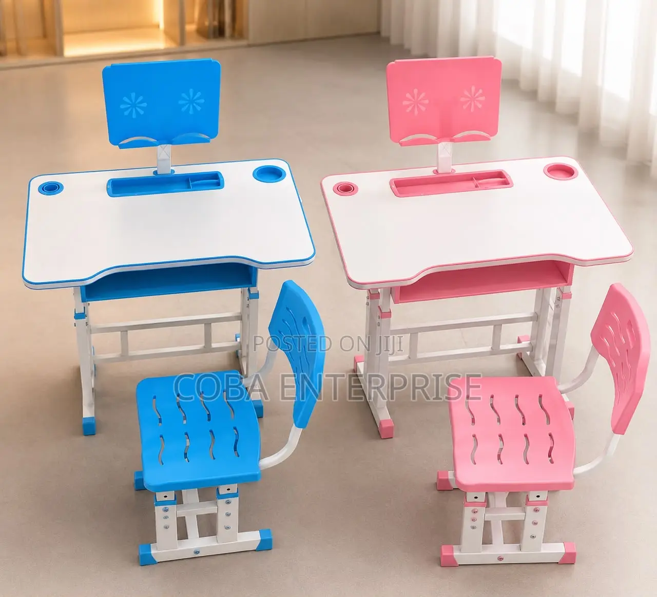 Adjustable Study Table Chair Set