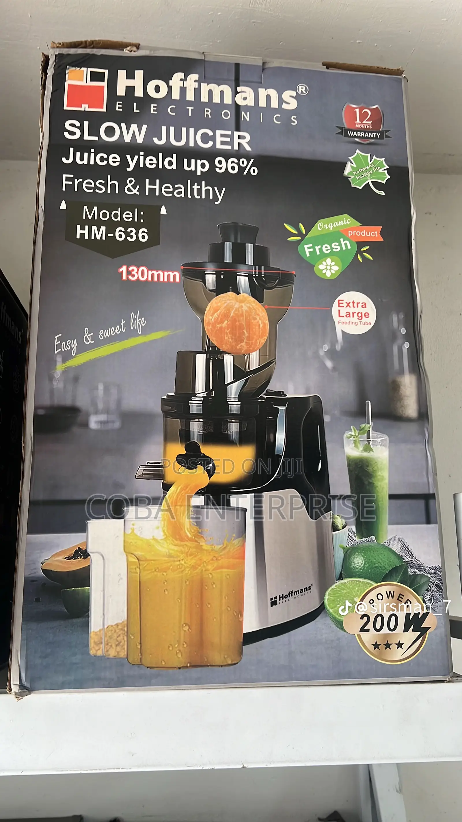 Hoffman Juicer