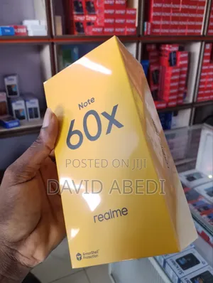 New Realme Note 60x 128 GB Black