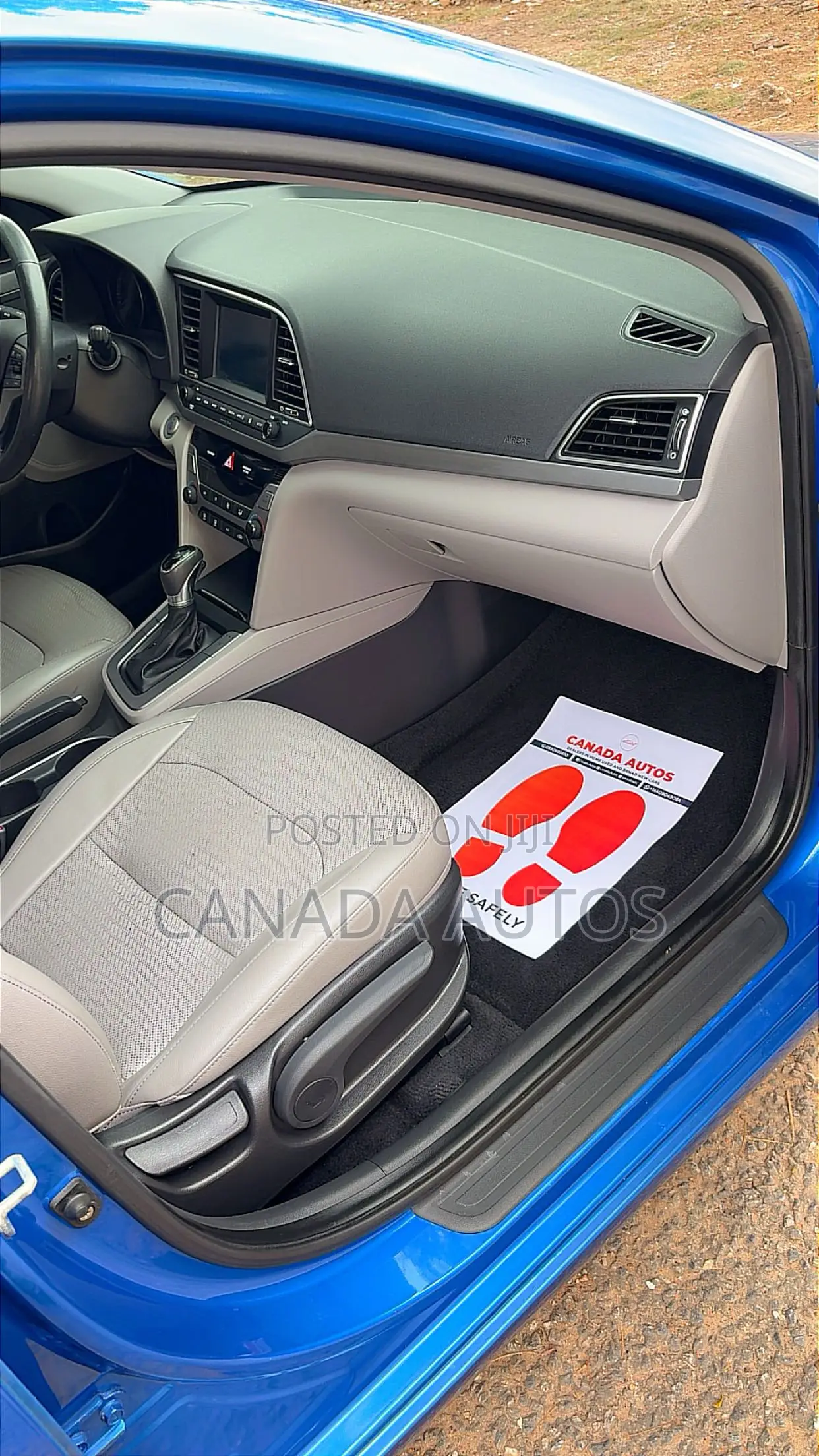 Hyundai Elantra Limited 2018 Blue