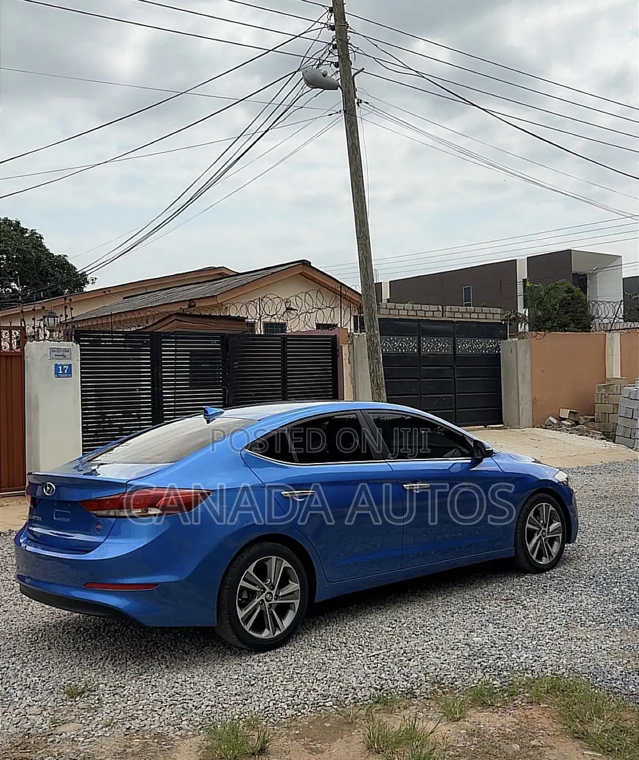 Hyundai Elantra Limited 2018 Blue