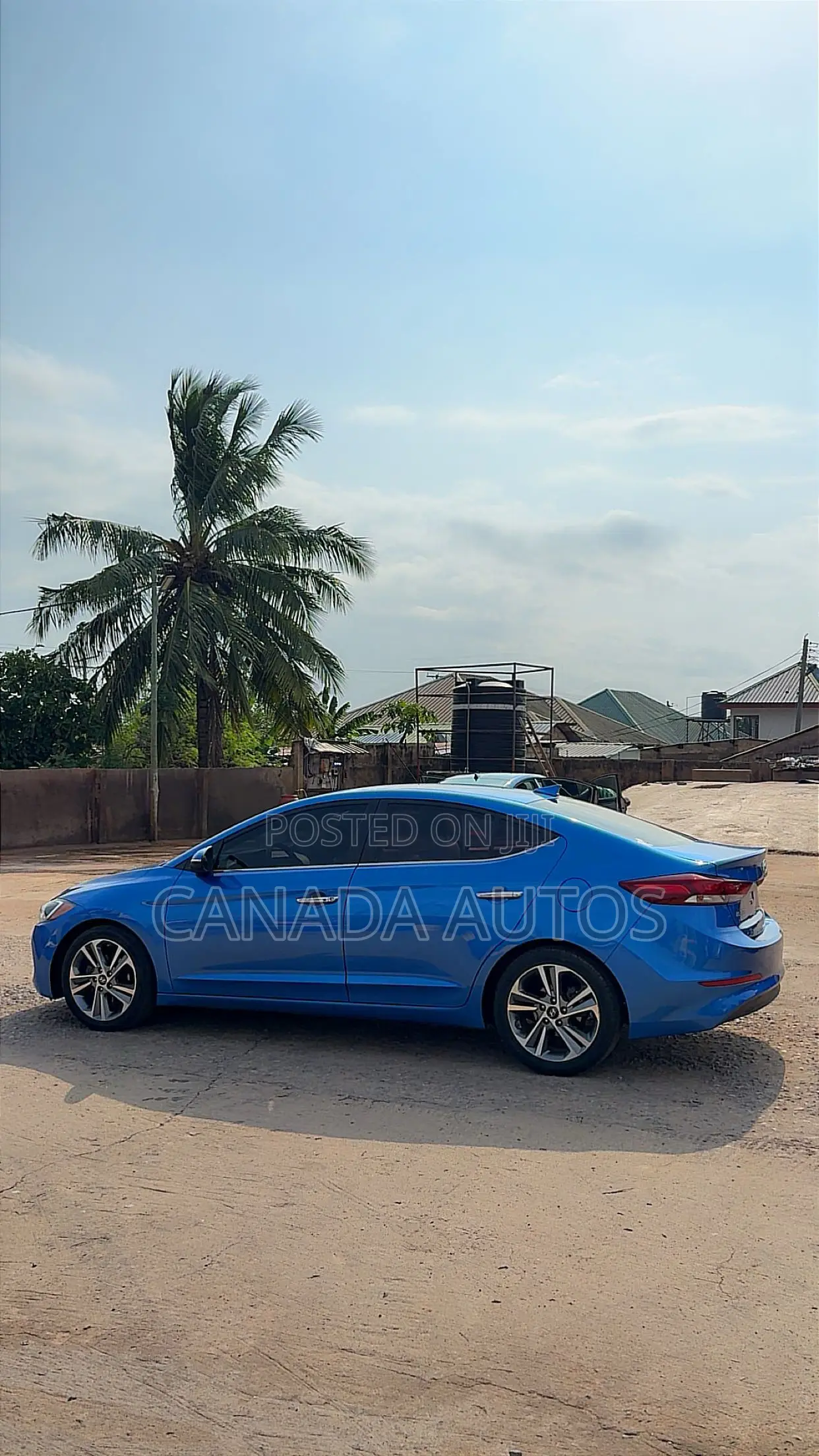 Hyundai Elantra Limited 2018 Blue