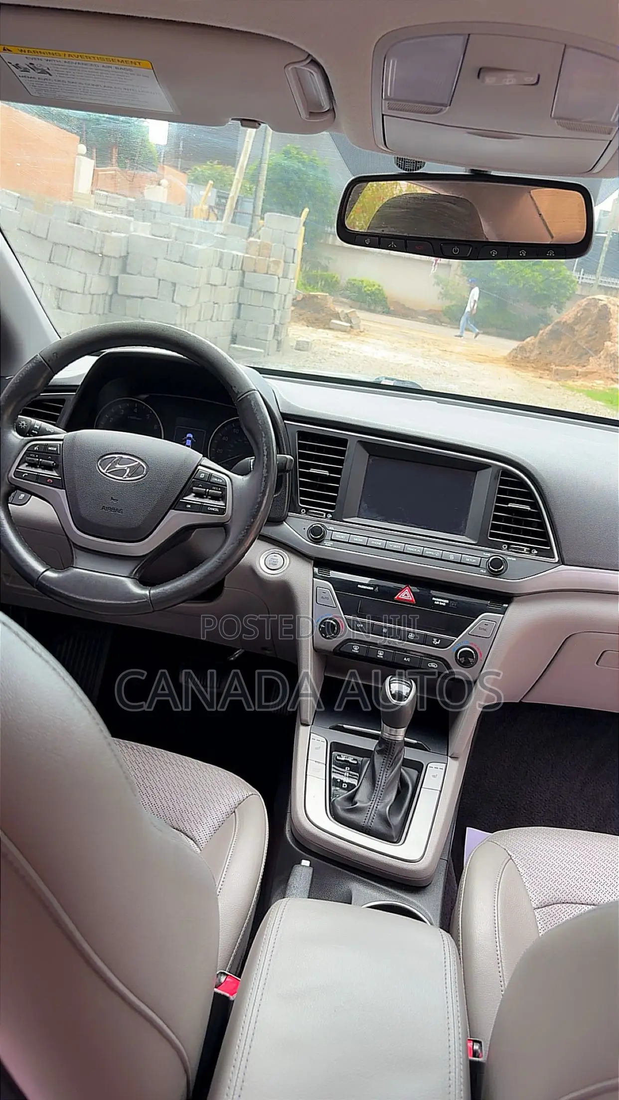 Hyundai Elantra Limited 2018 Blue