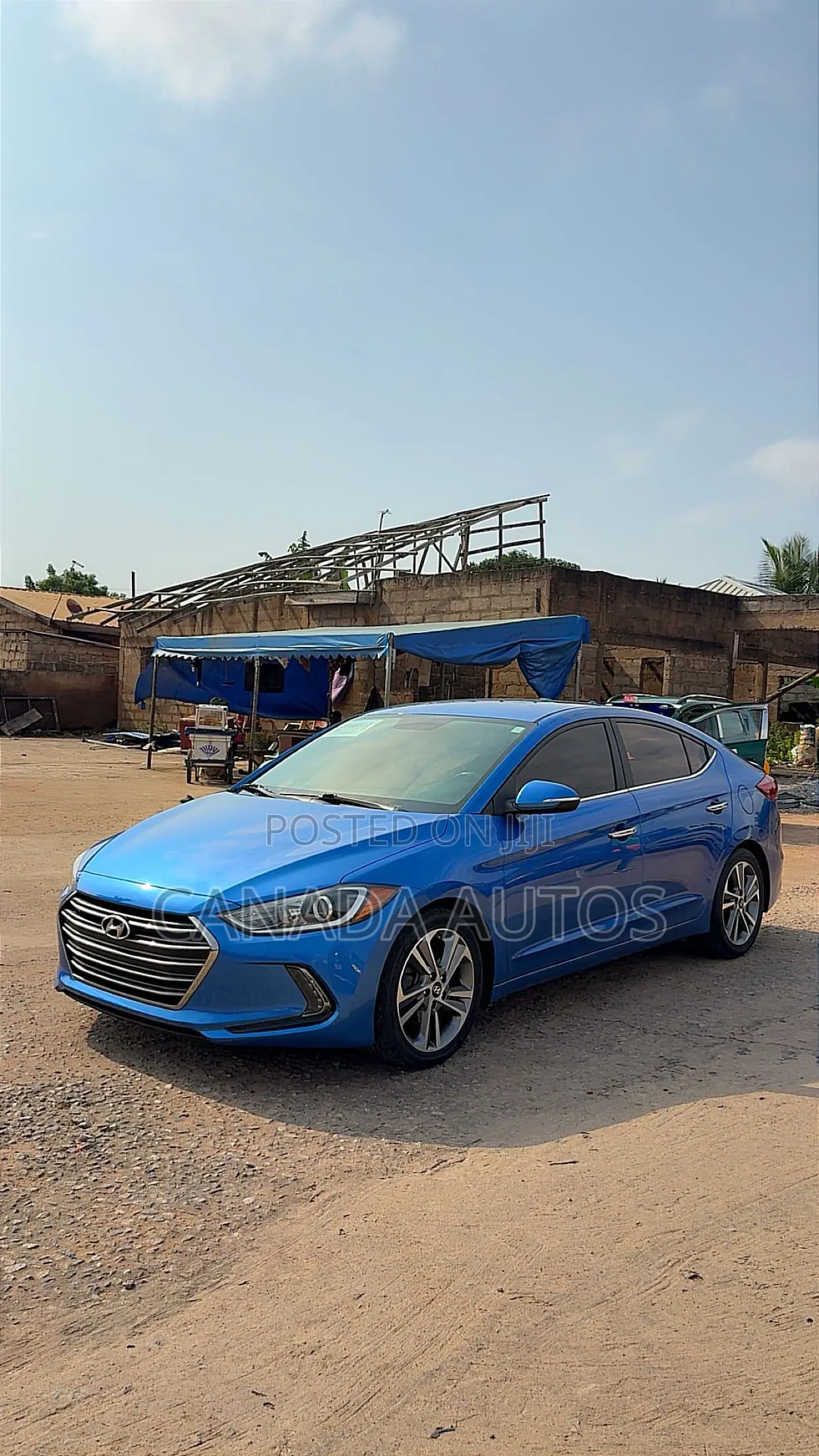 Hyundai Elantra Limited 2018 Blue