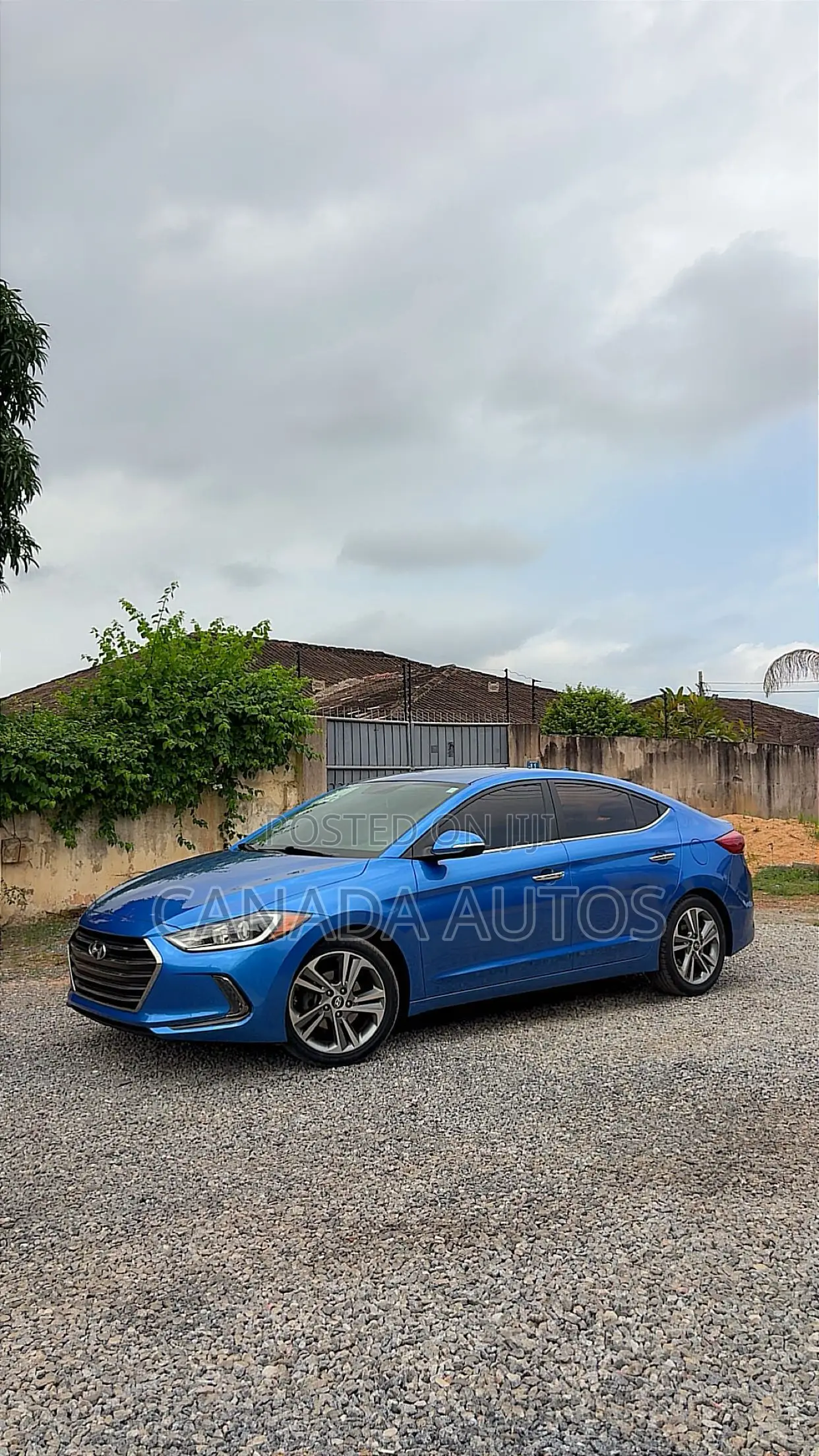 Hyundai Elantra Limited 2018 Blue