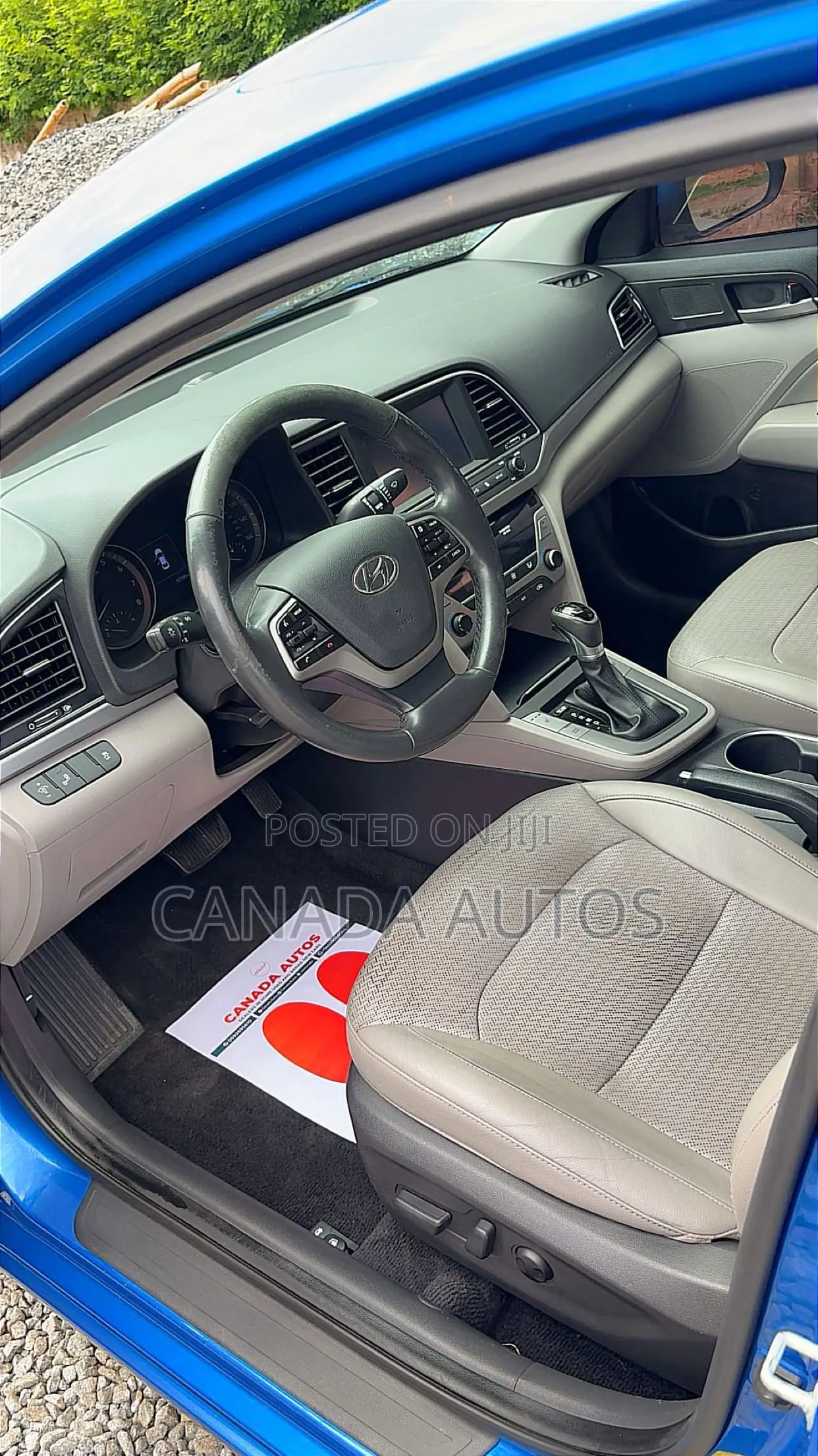 Hyundai Elantra Limited 2018 Blue