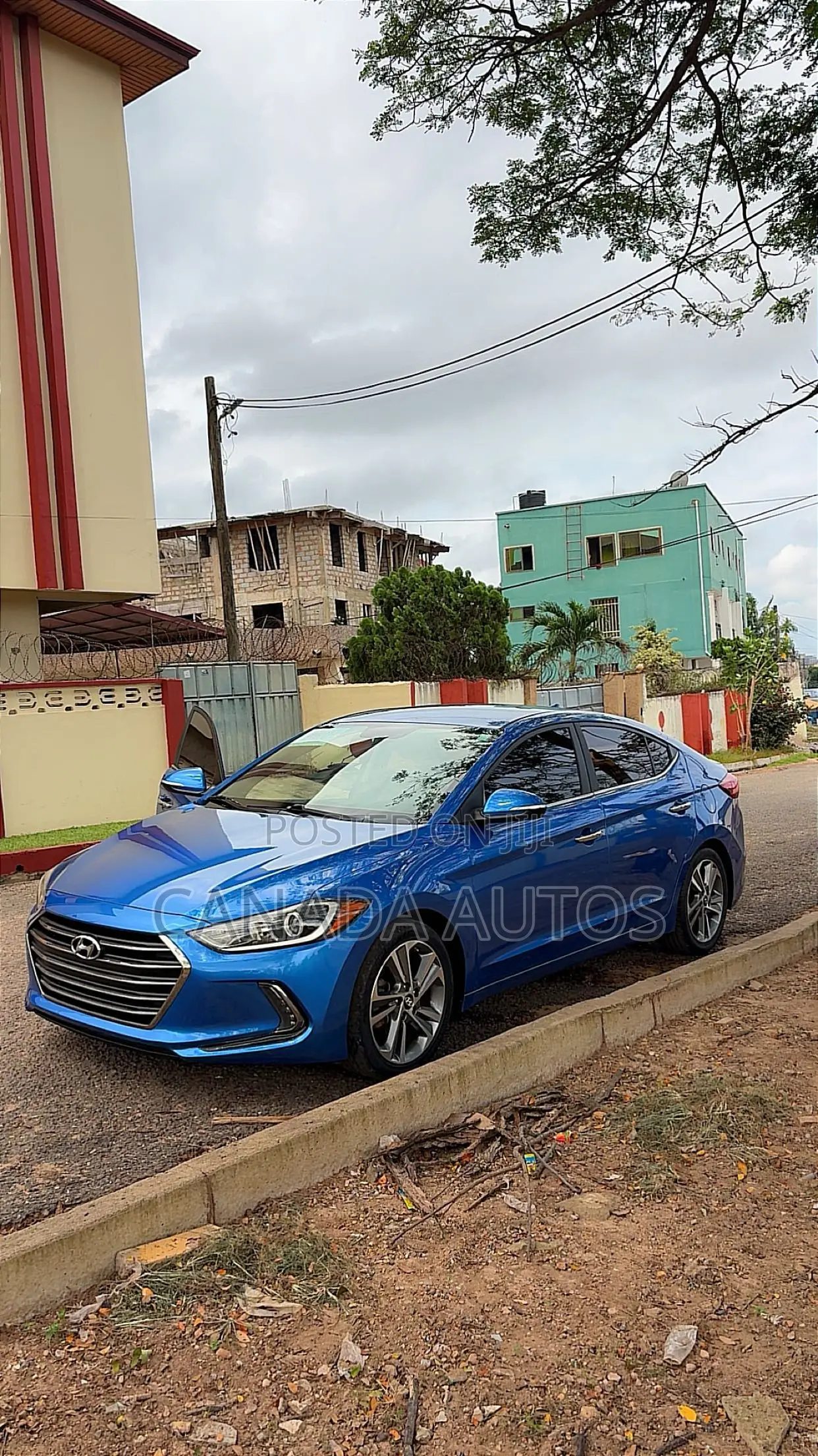Hyundai Elantra Limited 2018 Blue