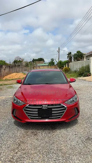 Hyundai Elantra Limited 2018 Red