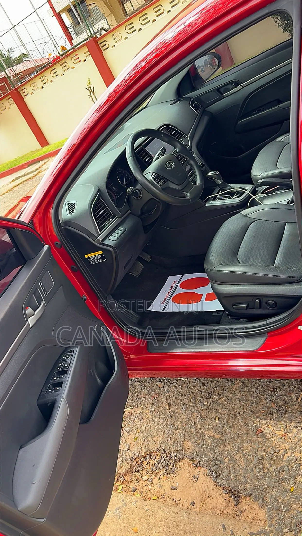 Hyundai Elantra Limited 2018 Red