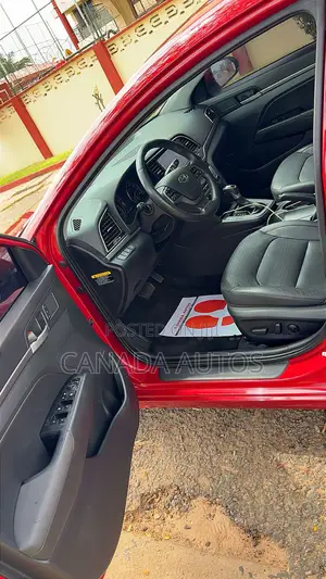 Hyundai Elantra Limited 2018 Red
