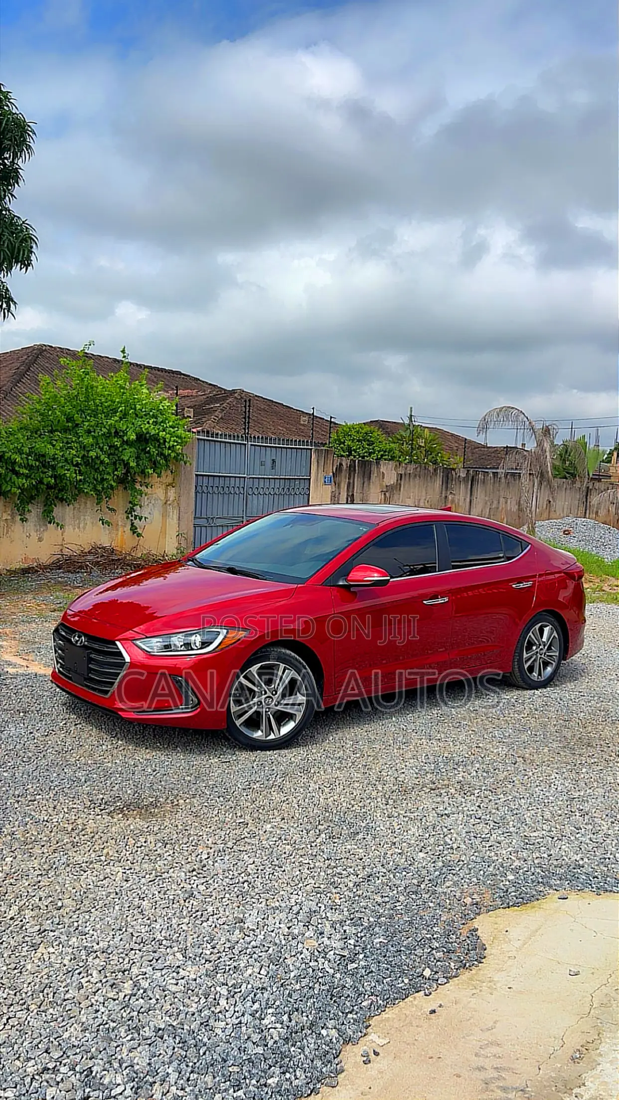 Hyundai Elantra Limited 2018 Red