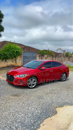 Hyundai Elantra Limited 2018 Red
